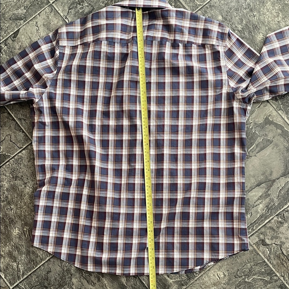 UNTUCKit Men's Wrinkle-Free Preppy Cottagecore Urban Indie Cotton Plaid Shirt - Picture 9 of 12